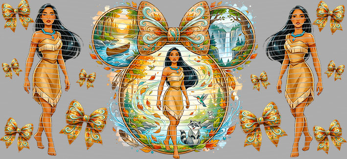 16oz Disney style-D-2253